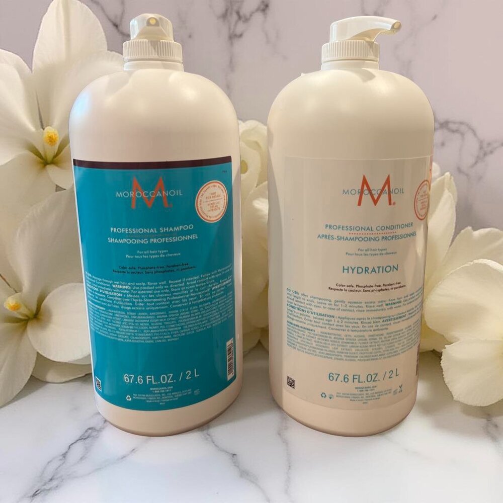 Moroccanoil Professional For AllHair Types Shampoo Conditioner 67.6 oz